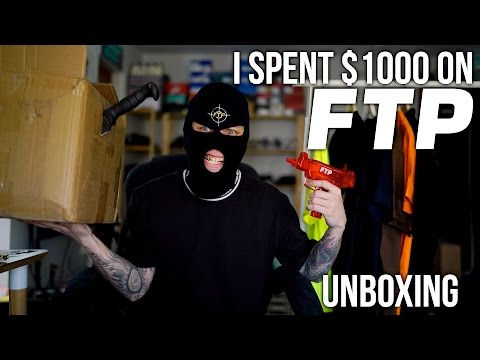 I SPENT $1,000 DOLLARS ON FTP | F*CK THE POPULATION UNBOXING