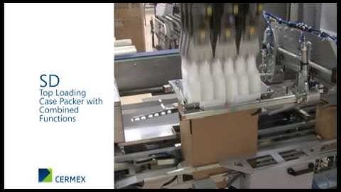 Top Loading Case Packer with Combined Functions : SD