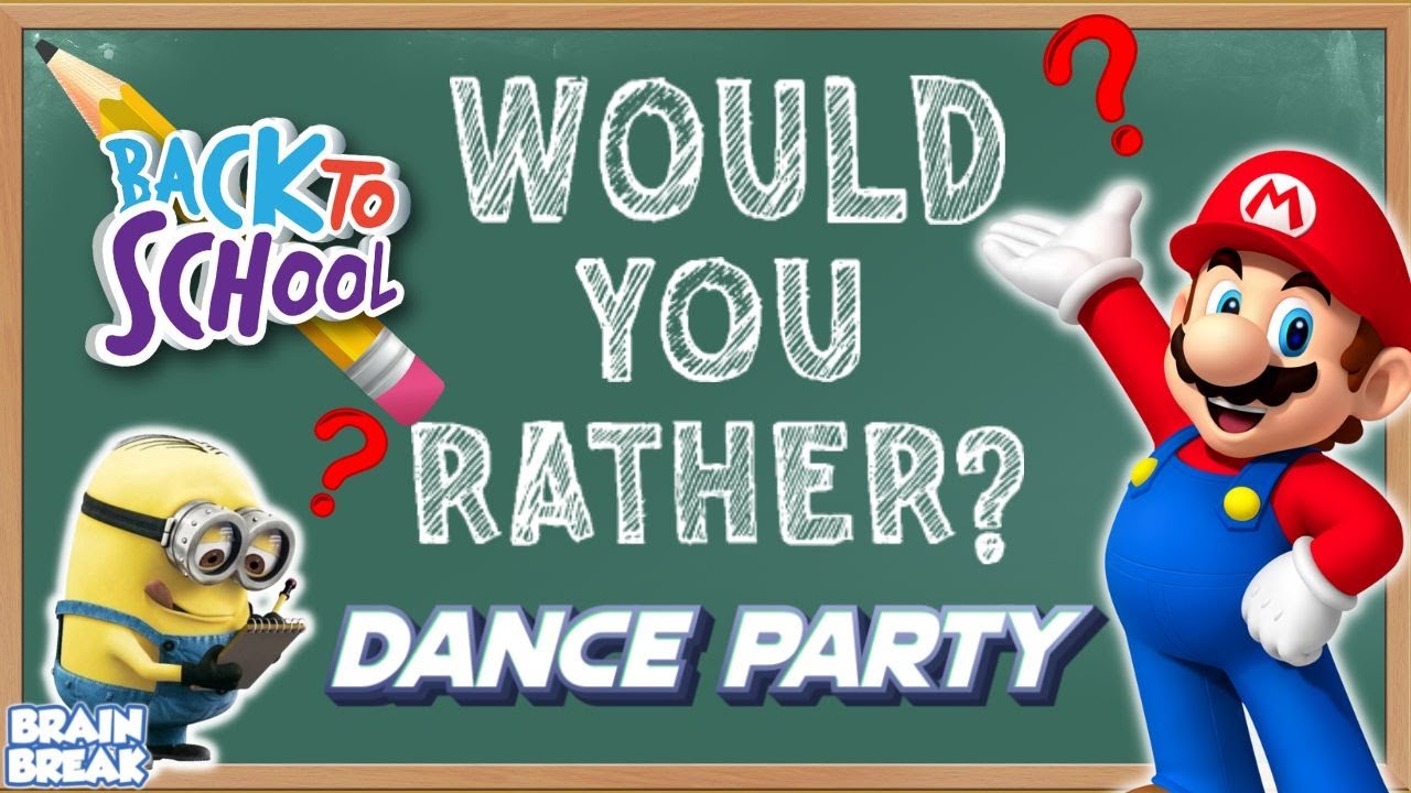 Would You Rather: Back to School Edition