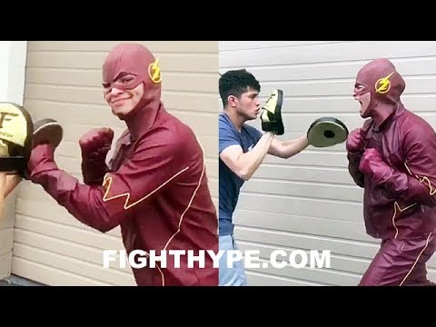 RYAN GARCIA TRANSFORMS INTO THE FLASH; CAN YOU KEEP UP WITH HIS PUNCHES?