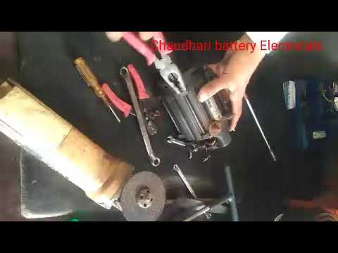  how to 12 volt dc grinder repair   battery se chalne wale grinder ko repair kaise karen 