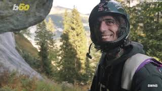 This Adrenaline Junkie of a Dog Has Done More Base Jumps Than You!