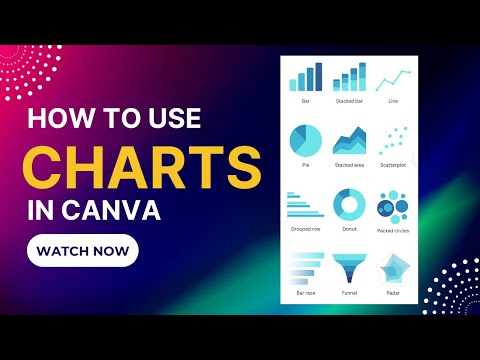 How To Us Charts in Canva for Presenting Data | Canva in Hindi