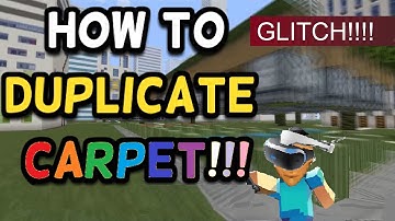 Minecraft: How To Duplicate 64+ Carpet at once! - PS4 - GLITCH!!!! - Working TU47 - Xbox - PS3