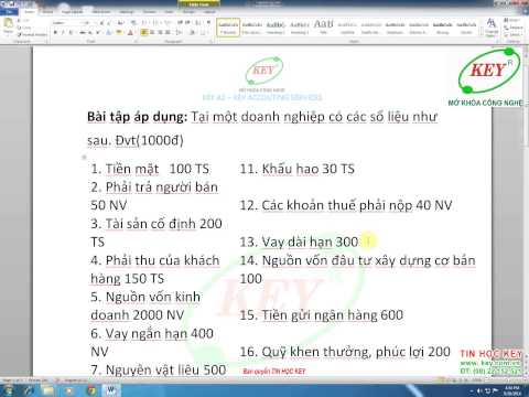 Video: Cách Xác định Số Dư Nợ Phải Trả Và Tài Sản