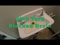 Sink clogged | How-to install sink