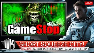 🔴[LIVE] Squeeze Saga Rages, New Inflation Report, Degen Trading || The MK Show