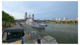 Seabulk supports the arrival of  USS KANSAS CITY and USS JOHN S. MCCAIN to Portland Rose Festival.