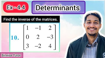 Class 12 Ex 4.4 Q10 Maths | Ex 4.4 class 12 maths q10 | Question 10 exercise 4.4 Class 12