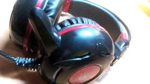 Обзор игровых наушников-A4 G300