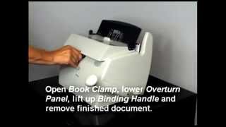 PaperLock Binding Machine Demo