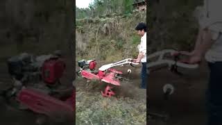 Small Mini Hand / Self-Propelled Tractor Gasoline/ Diesel Engine