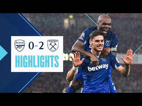 Arsenal 0-2 West Ham | Huge Three Points At The Emirates | Premier League Highlights