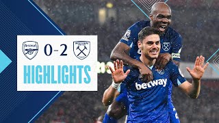 Thumbnail for Arsenal 0-2 West Ham | Huge Three Points At The Emirates | Premier League Highlights