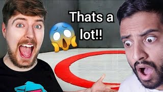 Anything You Can Fit In The Circle I'll Donate to Charity | Reaction!!!!