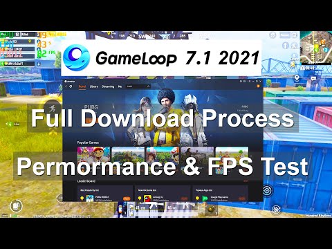 Gameloop 7.1 2021 | Play PUBG Mobile Lagfree 90 FPS On Emulator | Ultimate Lag Fix | FPS Meter Test