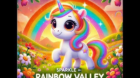 Sparkle the Baby Unicorn: A Magical Adventure in Rainbow Valley 🌈| Stories for Kids