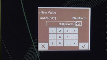Calibrate Conductivity Sensor
