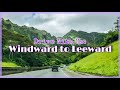 Hawaii Drive Through Ko&#39;olau Range - Majestic Mountain Views | Oahu, Hawaii | 2021