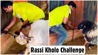 Who Dares Wins | Rassi Kholo Challenge at Exotic Goat Farm Padgha