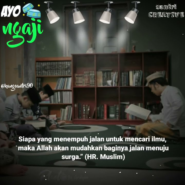 story wa' SANTRI ' 30 detik