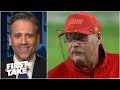 'Andy Reid doesn't coach scared!' - Max Kellerman gives props to the Chiefs head coach | First Take