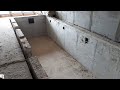 Бассейн Под Ключ в доме. Типовая бетонная чаша бассейна в доме (Часть №1)
