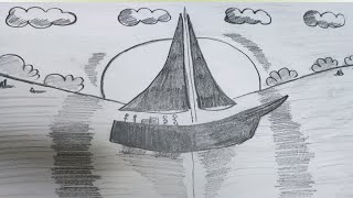 How to draw yachts step by step easy draw | the draw easy yacht