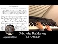 Shinryaku! Ika Musume - HIGH POWERED - Piano Cover