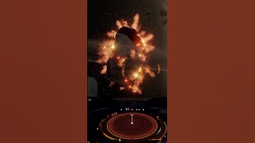 Deep Core Mining Asteroid Explosion in Elite Dangerous