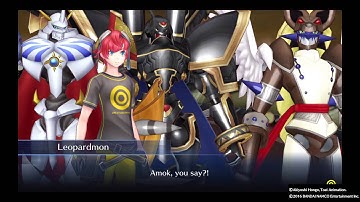 Digimon Story: Cyber Sleuth- Leopardmon/Duftmon Boss(Hard Mode)