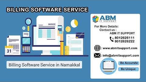Billing Software Company in Namakkal | Billing Software Development Company  | ABM IT SUPPORT