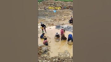 Khai thác đá quý 💎 #đáquý #spinel #ruby #shortsvideo