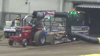 Ivan Hissong "Limestone Binder" Pro Farm tractor pull at the Keystone Nationals