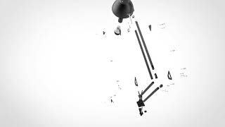 IKEA working lamp - exploded animation