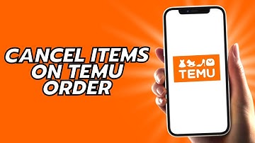 How To Cancel Items On Temu Order