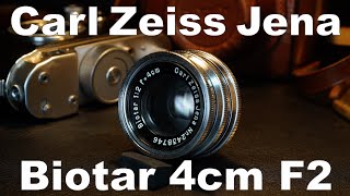 ロボットBIOTAR f2 40mmツァイス・イエナ ライカLマウント改造 RoBoT Carl Zeiss Biotar 4cm F2 開放〜F16作例比較 HD 1080p - YouTube