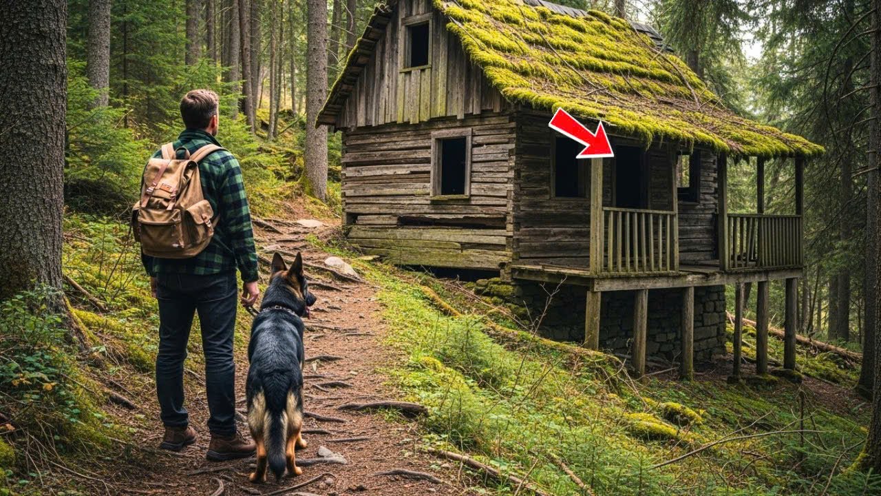 A Broke Veteran Inherited a Worthless Mountain House — His Dog Knew the Truth Below