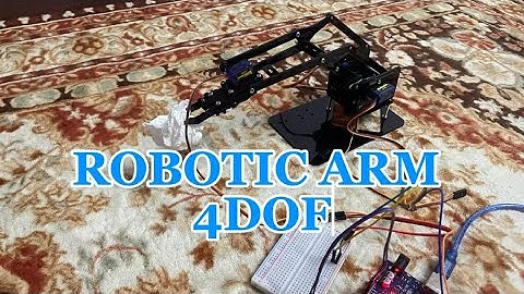 Video Final Project 4DOF Robotic Arm - SEMM3253 Mechatronics (irfanzaidi)