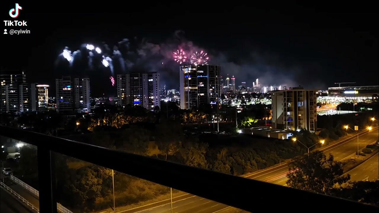 Perth New Year fireworks. Hello 2022. YouTube