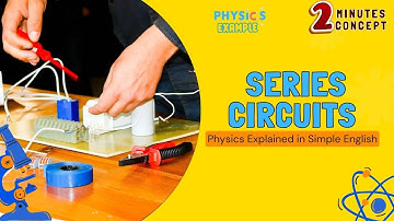 Series Circuits🔋– Physics Explained in Simplified English (USA-Based) | Real-Life Examples