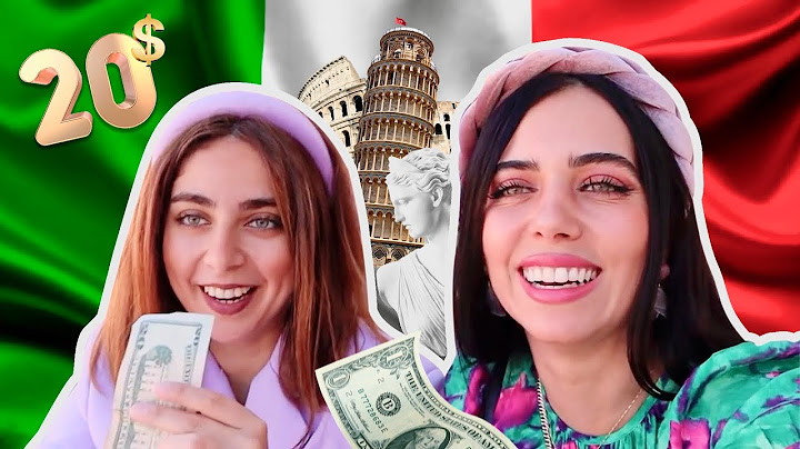 تحدي ٢٠ دولار في روما || تجربة رهيبة 😍