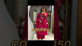 Premium Cotton Suit Set | Heavy Embroidery Kurta Pant Dupatta | Zoya Faishan Hab