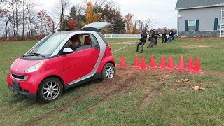 HUMANS vs SMART CAR Challenge!!