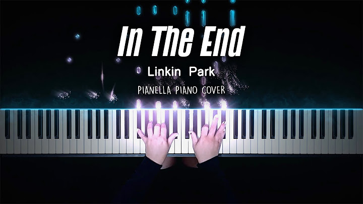 In the End Piano version - Piano performance video thumbnail