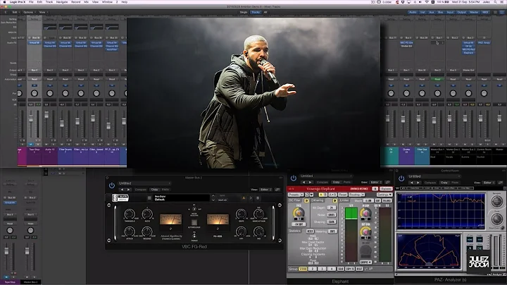How to Make Trap Drops | Tape Stop Effect | Reverse Reverb in Logic Pro | Drake Style RnB Beat
