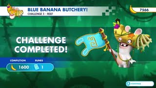 Mario + Rabbids Kingdom Battle - Donkey Kong Adventure | Reef Challenge 3 - Blue Banana Butchery!