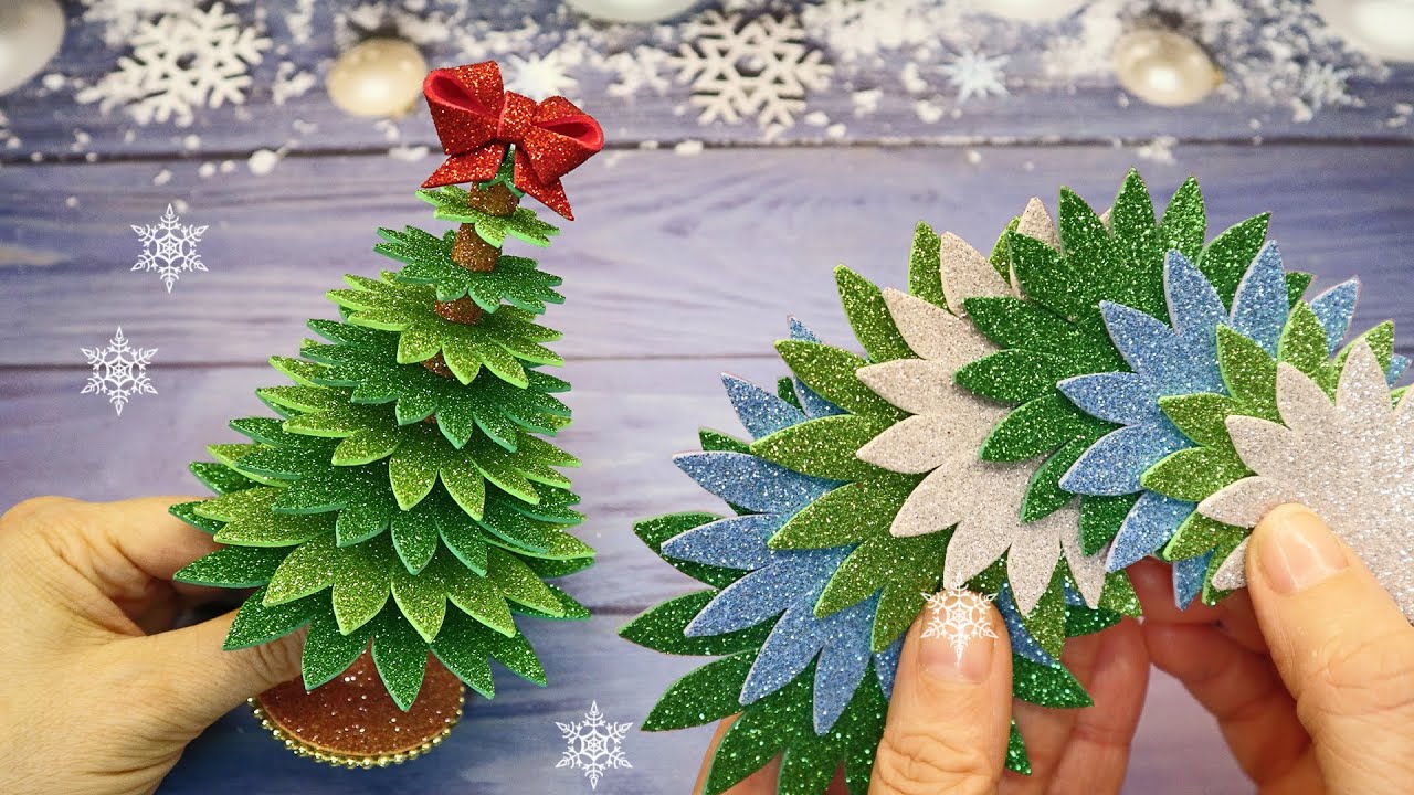 🎄How to Make a Christmas Tree 🎄 Christmas Decor Ideas - YouTube