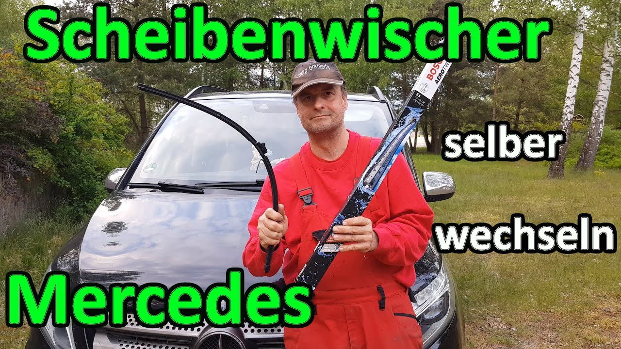 Mercedes Vito / V-Klasse Scheibenwischer wechseln Tutorial Diy