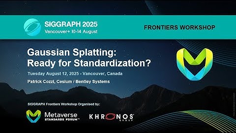 Gaussian Splatting: Ready for Standardization? - SIGGRAPH 2025